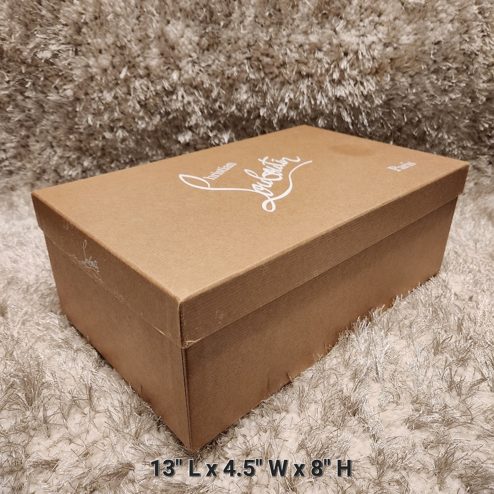 AUTHENTIC CHRISTIAN LOUBOUTIN Large Empty Shoe or Storage Box
